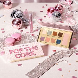 Pop The Cork Makeup Gift Set
Two-Piece Limited Edition Makeup Set- NIB